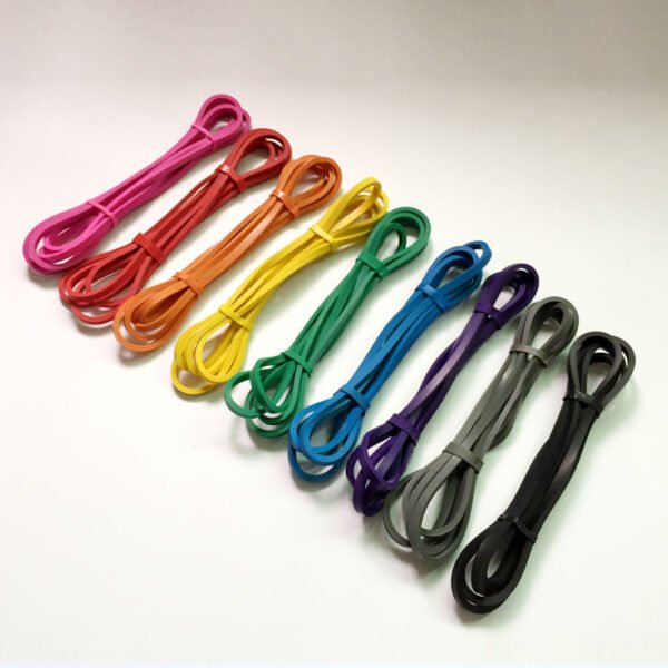Custom LOGO Fitness Workout Equipment Training Elastic Rubber Gym Yoga Exercise Fitness Resistance Bands - Image 5