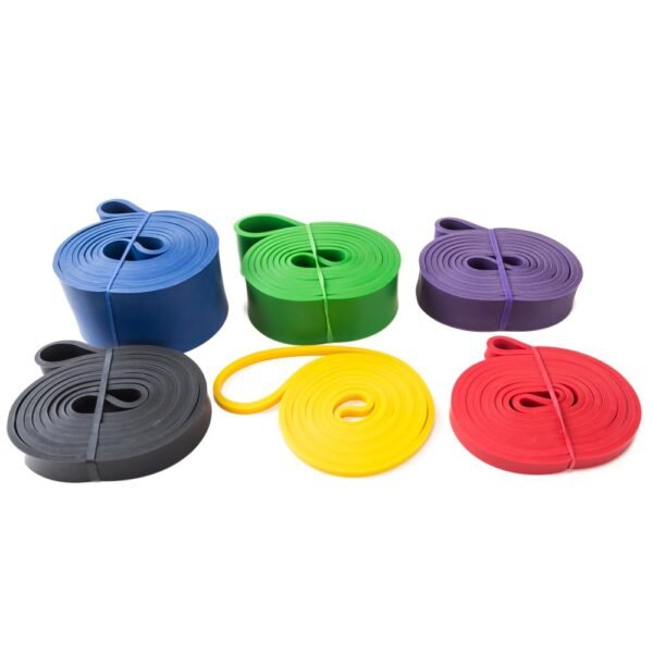 Custom LOGO Fitness Workout Equipment Training Elastic Rubber Gym Yoga Exercise Fitness Resistance Bands - Image 6